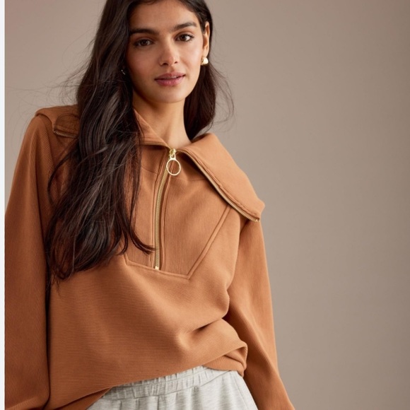 Varley Tops - Varley Milton Cowl Neck Sweatshirt Pullover xs